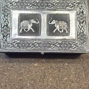 Earthbound Elephant Jewelry Box